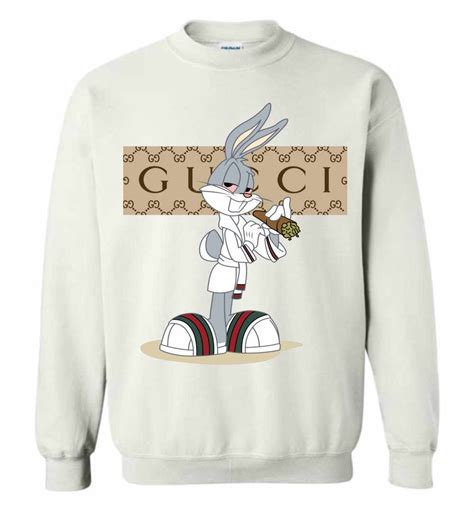 maglietta gucci con bunny|gucci bugs bunny sweater.